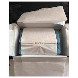 Chanel-Chanel timeless classic denim bag new-Blue