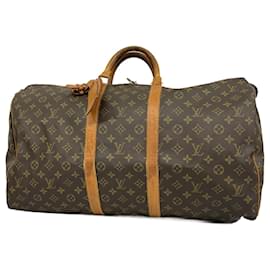 Louis Vuitton-Louis Vuitton Keepall 55-Brown