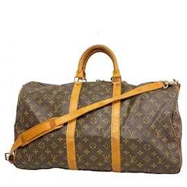 Louis Vuitton-Louis Vuitton Keepall Bandouliere 50-Brown