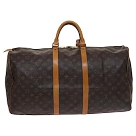 Louis Vuitton-Louis Vuitton Keepall 55-Brown