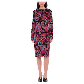 Vestido floral estilizado Givenchy Resort 2019 Multicor