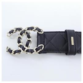Chanel-Chanel Standard Black Belt-Black