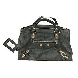 Borsa Weekender Balenciaga Nero