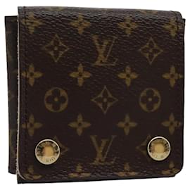 Louis Vuitton-LOUIS VUITTON Monogram Jewelry case Jewelry Box LV Auth 101073-Monogram