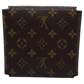 Louis Vuitton-LOUIS VUITTON Monogram Jewelry case Jewelry Box LV Auth 101073-Monogram