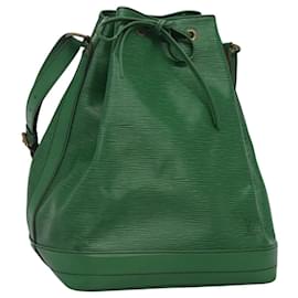 Louis Vuitton-LOUIS VUITTON Epi Noe Shoulder Bag Green M44004 LV Auth BA042-Green