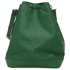 Louis Vuitton-LOUIS VUITTON Epi Noe Shoulder Bag Green M44004 LV Auth BA042-Green