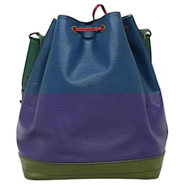 Louis Vuitton-LOUIS VUITTON Epi Toriko Color Noe Bag Red Blue Green M44084 LV Auth 112296-Red,Blue,Green