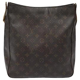 Louis Vuitton-LOUIS VUITTON Monogram Looping GM Shoulder Bag M51145 LV Auth 115194-Monogram