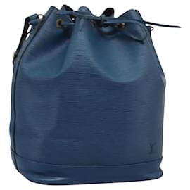 Louis Vuitton-LOUIS VUITTON Epi Noe Shoulder Bag Toledo Blue M44005 LV Auth 114757-Blue