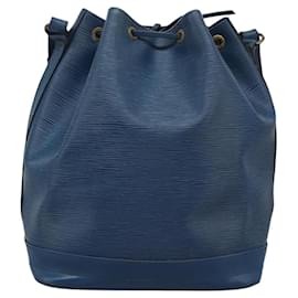 Louis Vuitton-LOUIS VUITTON Epi Noe Shoulder Bag Toledo Blue M44005 LV Auth 114757-Blue