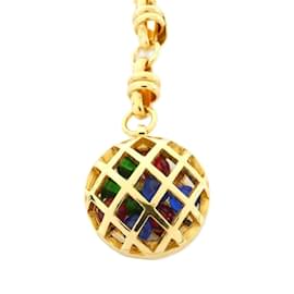 Chanel-Chanel Key Ring-Red,Blue,Golden,Green