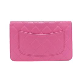 Chanel-Chanel Timeless Classic Line 33814 Chain Wallet-Other