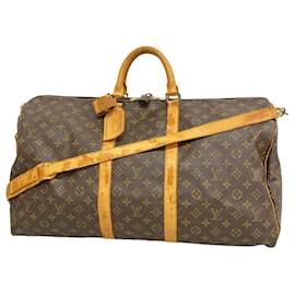 Louis Vuitton-Louis Vuitton Keepall Bandouliere 45-Brown