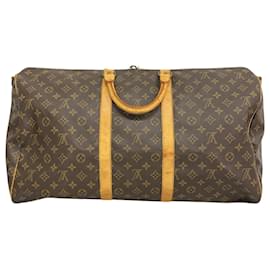 Louis Vuitton-Louis Vuitton Keepall Bandouliere 45-Brown