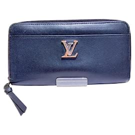 Louis Vuitton-Louis Vuitton Zippy Lockme-Navy blue