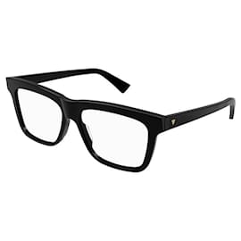 Bottega Veneta-BOTTEGA VENETA - BV1227O - SHINY SOLID BLACK - RECYCLED ACETATE-Black