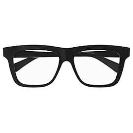 Bottega Veneta-BOTTEGA VENETA - BV1227O - SHINY SOLID BLACK - RECYCLED ACETATE-Black