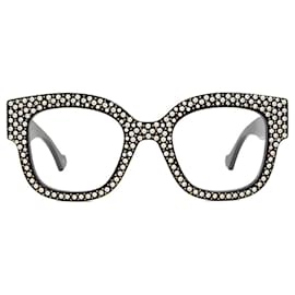 Gucci-GUCCI GG1423S 001 Prestige Sunglasses-Black