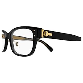 Alfred Dunhill-DUNHILL DU0047OA - 005 BLACK | MEN'S EYEGLASSES-Black