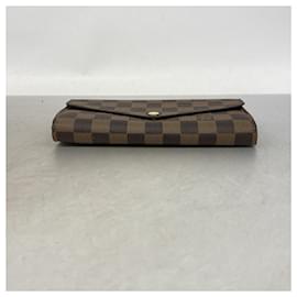 Louis Vuitton-Louis Vuitton Long Wallet in Ebene-Damier ebene
