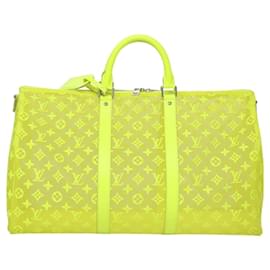 Louis Vuitton-Louis Vuitton Keepall Bandouliere 50-Yellow