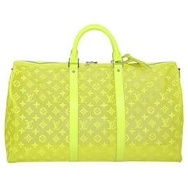 Louis Vuitton-Louis Vuitton Keepall Bandouliere 50-Yellow