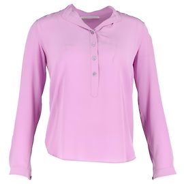 Stella Mc Cartney Polo à manches longues Stella McCartney en coton violet Violet