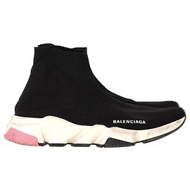 Baskets Speed Balenciaga en polyester noir Noir