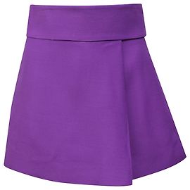Valentino Garavani Valentino Overlap Shorts in lila Polyester Lila
