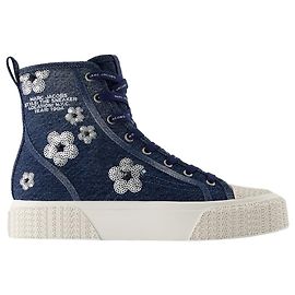 Die High-Top-Sneaker - Marc Jacobs - Baumwolle - Blau Blau