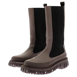 Autre Marque-FILLING PIECES Boots T.EU 38 Leather-Grey