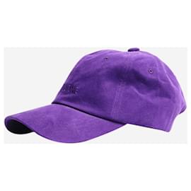 Autre Marque-Purple baseball cap-Purple