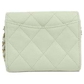 Chanel-Chanel Timeless Classic Line AP0238 Chain Clutch Bag-Light green