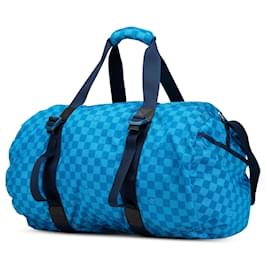 Louis Vuitton-Louis Vuitton Blue Damier Aventure Practical Bag-Blue