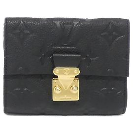 Portafoglio Metis Compact Monogram Empreinte Louis Vuitton Nero