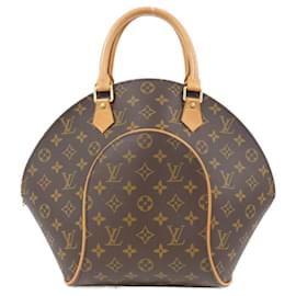 Louis Vuitton-Louis Vuitton Monogram Ellipse MM Handbag-Brown