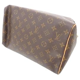 Louis Vuitton-Louis Vuitton Monogram Speedy Boston Bag-Brown