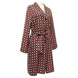 Max Mara Silk Patterned Dress Multiple colors