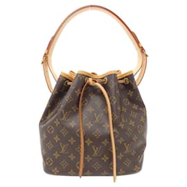 Louis Vuitton-Louis Vuitton Monogram Petit Noe Shoulder Bag-Brown