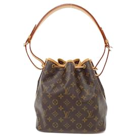 Louis Vuitton-Louis Vuitton Monogram Petit Noe Shoulder Bag-Brown