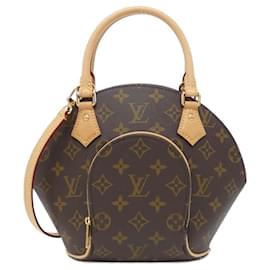 Louis Vuitton-Louis Vuitton Monogram Ellipse PM Handbag-Brown