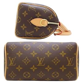 Louis Vuitton-Louis Vuitton Monogram Speedy Bandouliere 20 Shoulder Bag-Brown,Monogram