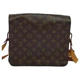 Louis Vuitton-LOUIS VUITTON Monogram Cartouchiere GM Shoulder Bag M51252 LV Auth BA198-Monogram