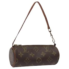 Louis Vuitton-LOUIS VUITTON Monogram Papillon Pouch LV Auth 113402-Monogram
