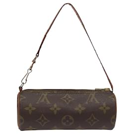 Louis Vuitton-LOUIS VUITTON Monogram Papillon Pouch LV Auth 113402-Monogram