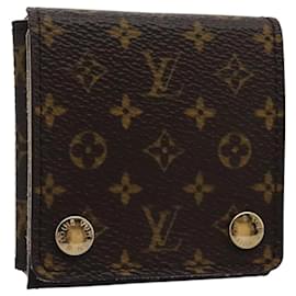 Louis Vuitton-LOUIS VUITTON Monogram Jewelry case Jewelry Box LV Auth 101074-Monogram