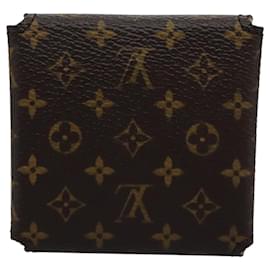 Louis Vuitton-LOUIS VUITTON Monogram Jewelry case Jewelry Box LV Auth 101074-Monogram