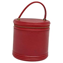 Louis Vuitton-LOUIS VUITTON Epi Cannes Hand Bag Red M48037 LV Auth 114670-Red