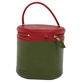 Louis Vuitton-LOUIS VUITTON Epi Cannes Hand Bag Red M48037 LV Auth 114670-Red